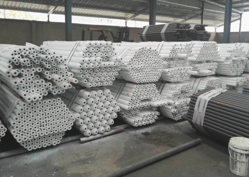 富德网架成品待发